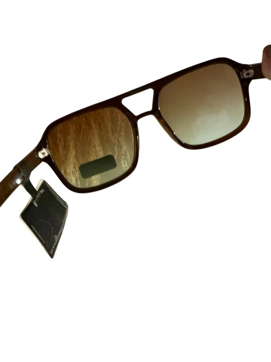 House of Harlow 1960 Oversized Sunglasses with Brown Gradient Lenses